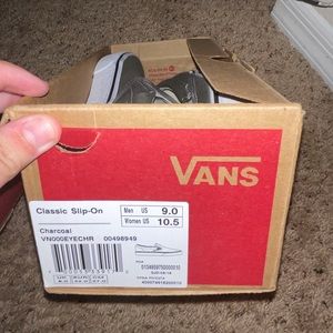 Grey vans